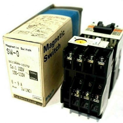 NEW FUJI ELECTRIC SW-0 MAGNETIC SWITCH SC13AAN-101TU SW0
