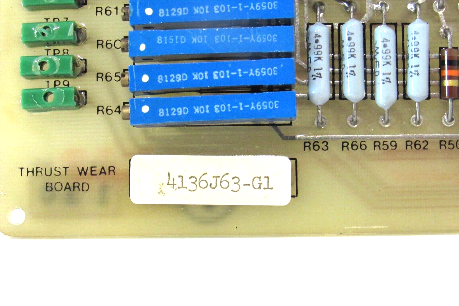 NEW GENERAL ELECTRIC 4136J49-1 THRUST WEAR BOARD 4136J63-G1 4136J491 - Image 5
