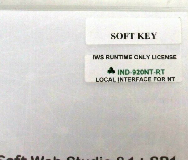 NEW INDUSOFT WEB STUDIO 8.1 + SP1 IND-920NT-RT LOCAL INTERFACE FOR NT - Image 3
