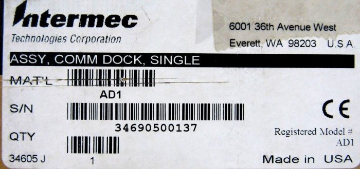 NEW INTERMEC CK31G COLOR BARCODE SCANNER CK31NI CK31G114E11N2804 WITH CHARGER - Image 10
