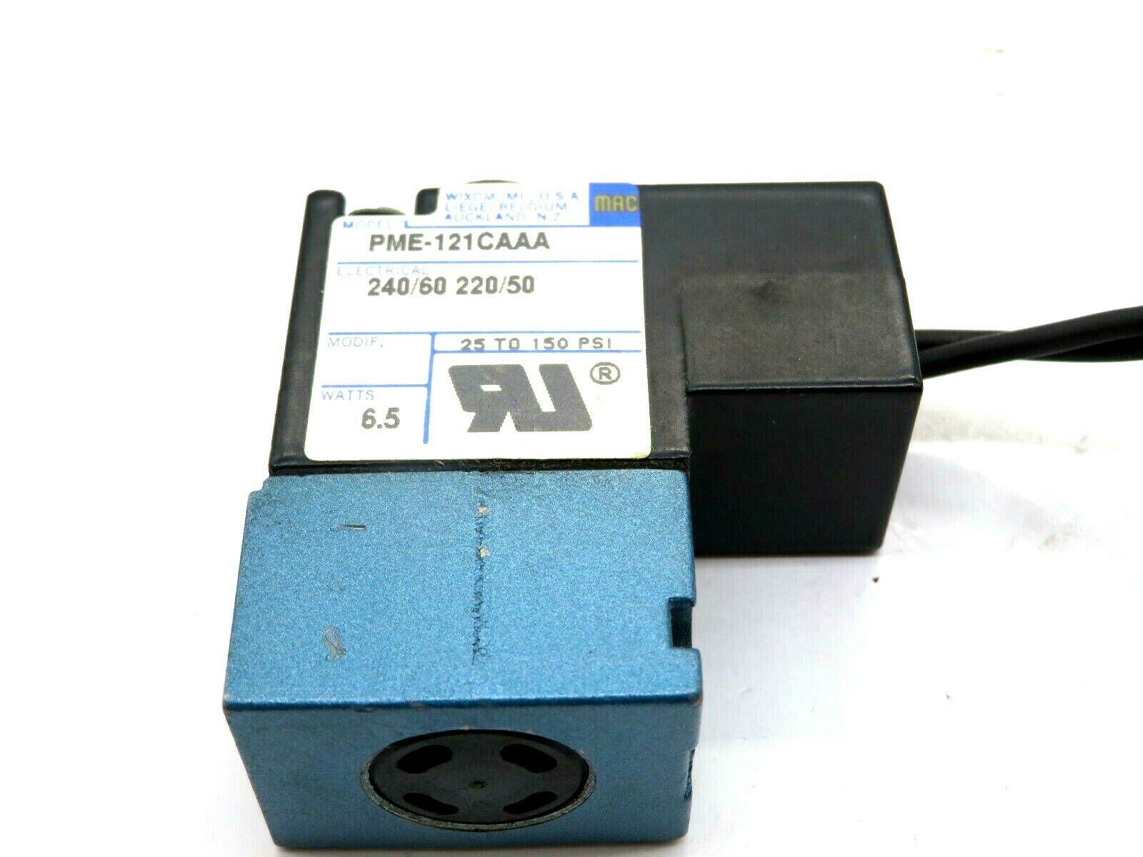 NEW MAC VALVES PME-121CAAA SOLENOID VALVE PME121CAAA - Image 3