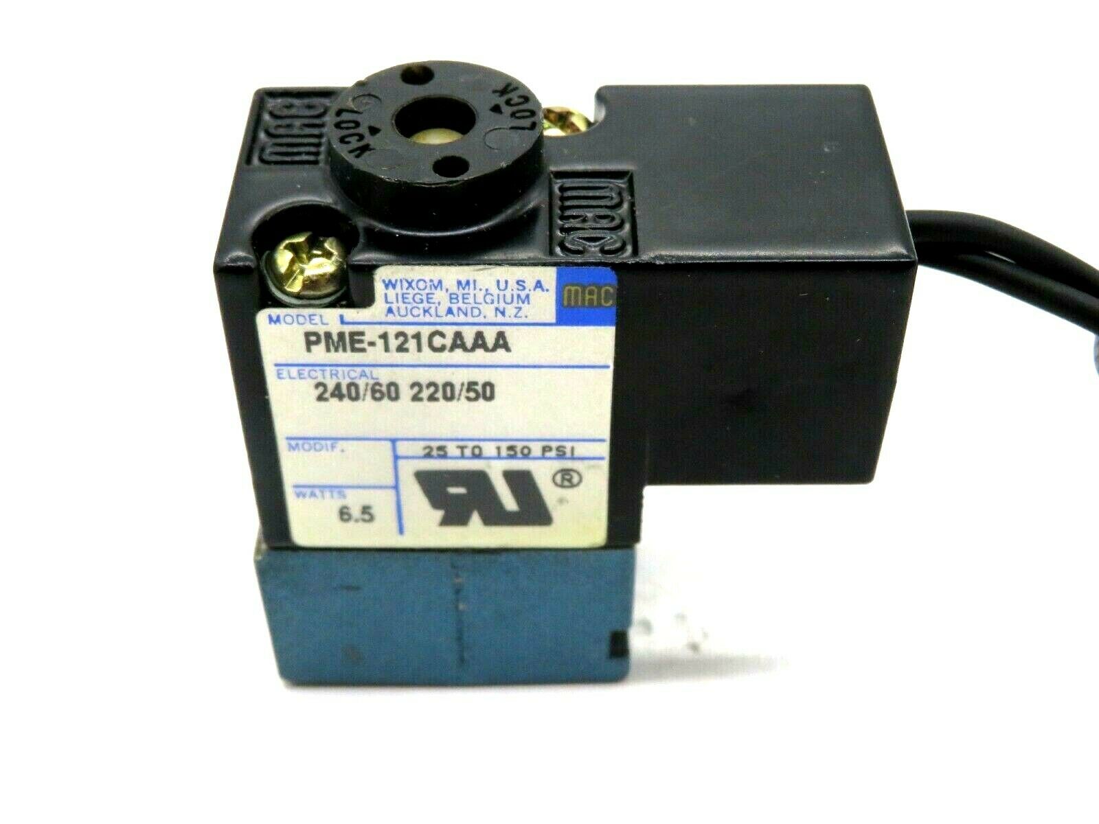 NEW MAC VALVES PME-121CAAA SOLENOID VALVE PME121CAAA - Image 5