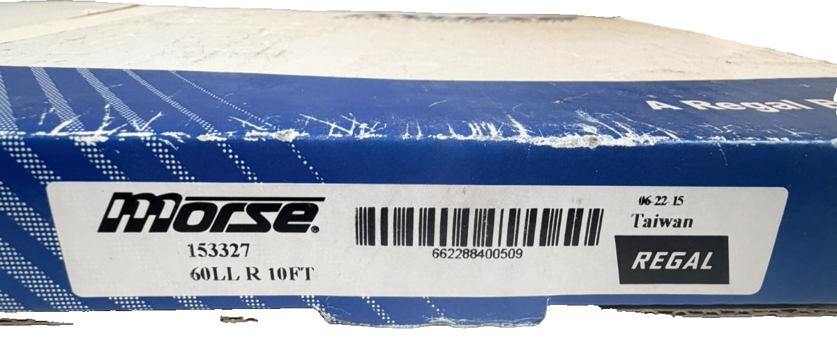 NEW MORSE 153327 ROLLER CHAIN 60LL R 10FT - Image 3
