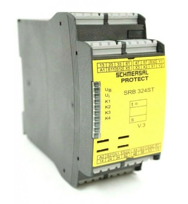 NEW SCHMERSAL SRB324ST-24V-(V.3) 24V SAFETY RELAY MODULE SRB324ST - Image 5