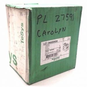 NEW SCHNEIDER ELECTRIC LC1-D65004G6 CONTACTOR  LC1D65004G6