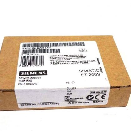 NEW SEALED SIEMENS 6ES7-138-4CA01-0AA0 POWER MODULE 6ES71384CA010AA0