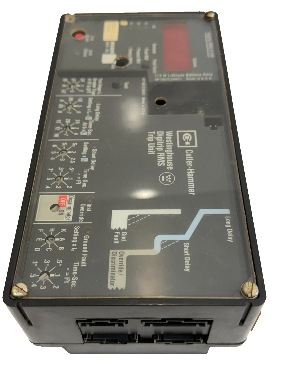USED CUTLER-HAMMER DIGITRIP RMS/R 810 TRIP UNIT SRH85LSG - SB ...