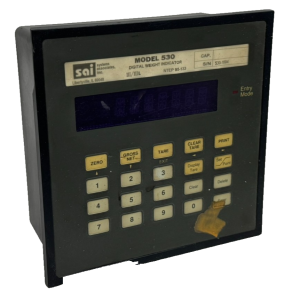 USED SAI MODEL: 530 DIGITAL WEIGHT INDICATOR NTEP 95-133