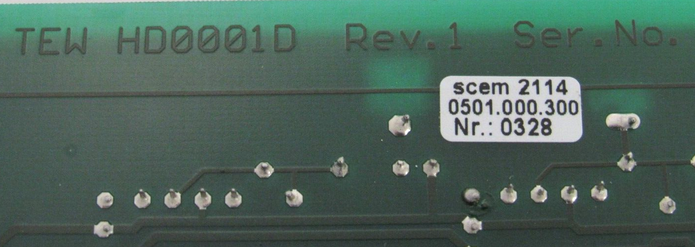 USED STRIKO TEW HD0001D MODULE REV. 1 TEWHD0001D - Image 4