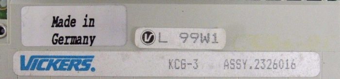 USED VICKERS EEA-PAM-513-A-32 CONTROL BOARD EEAPAM513A32 - Image 4
