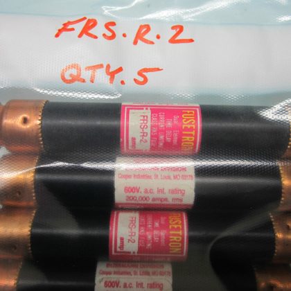 5 NEW BUSSMANN FRS-R-2 FUSES FRSR2