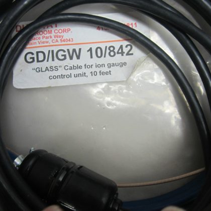 Duniway GD-IGW 10/842 10ft  Ion Gauge Controller Cable GDIGW10842