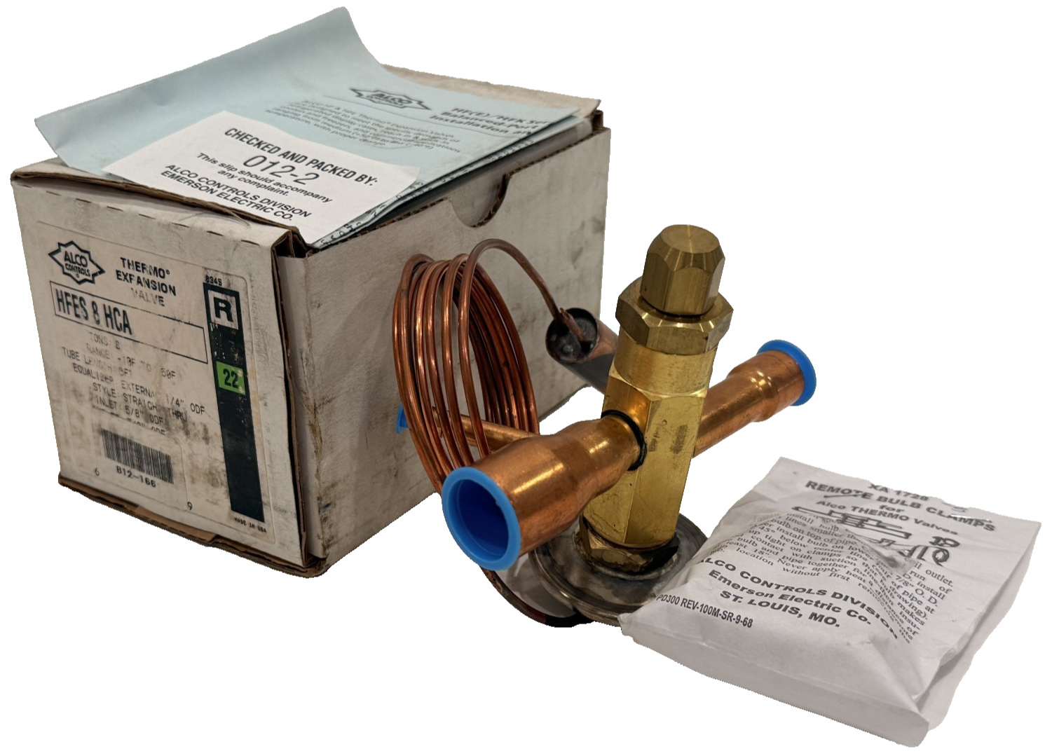 NEW ALCO CONTROLS HFES 8 HCA THERMO EXPANSION VALVE HFES8HCA