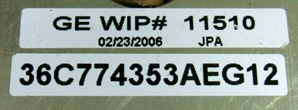 NEW GENERAL ELECTRIC 36C774353AEG12 CELL STACK ASSEMBLY - Image 5