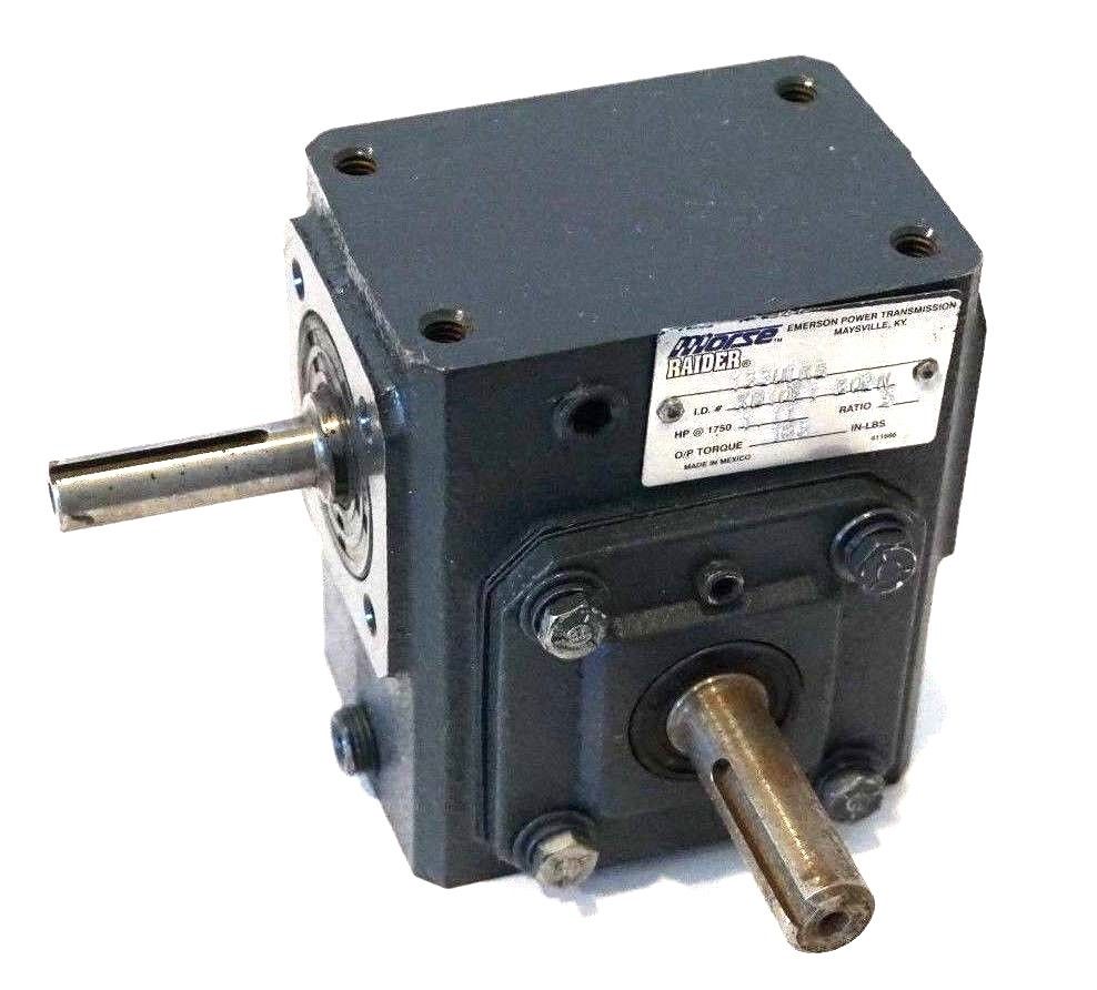 NEW MORSE RAIDER 133ULR5 WORM GEAR REDUCER 1750 HP, RATIO 5, TORQUE 183