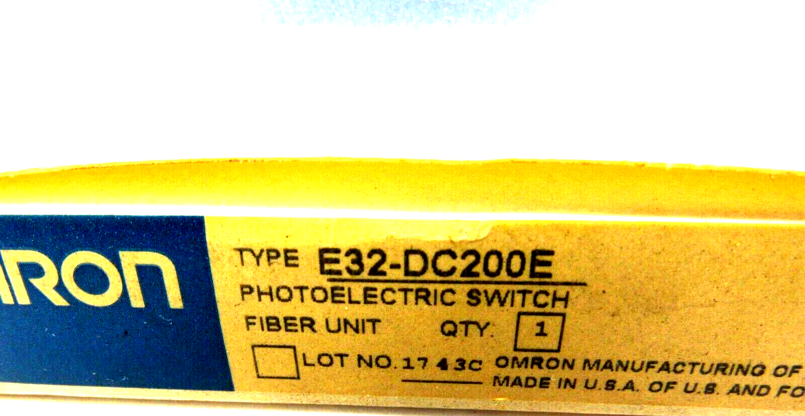 Omron E32-DC200 Photoelectric Switch Fiber Unit - Foto 5