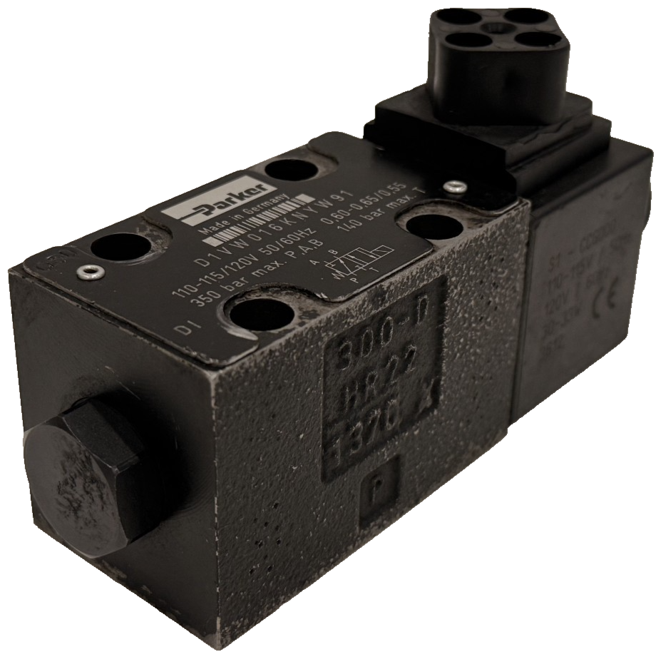 NEW PARKER D1VW016KNYW91 DIRECTIONAL CONTROL VALVE 110-1115/120V 50/60HZ - Image 3