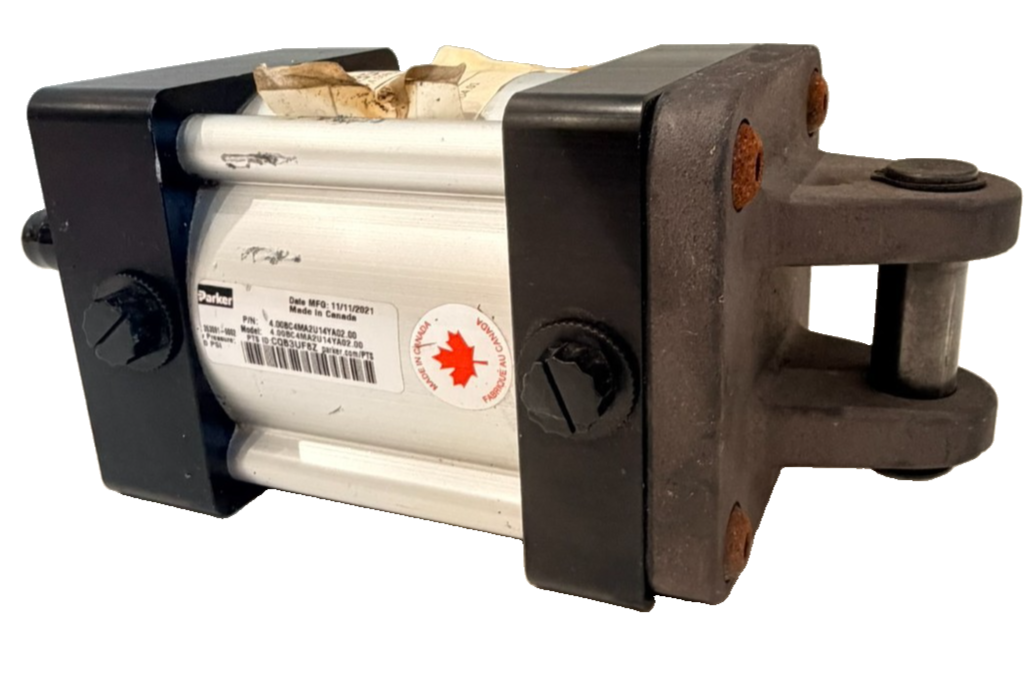 NEW PARKER HANNIFIN 4.00BC4MA2U14YA02.00 PNEUMATIC CYLINDER 4" BORE - Image 3