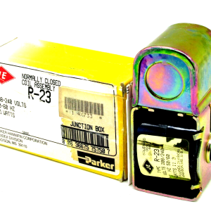 NEW PARKER R-23 COIL ASSEMBLY 208-240V 50-60HZ 11 WATTS R23