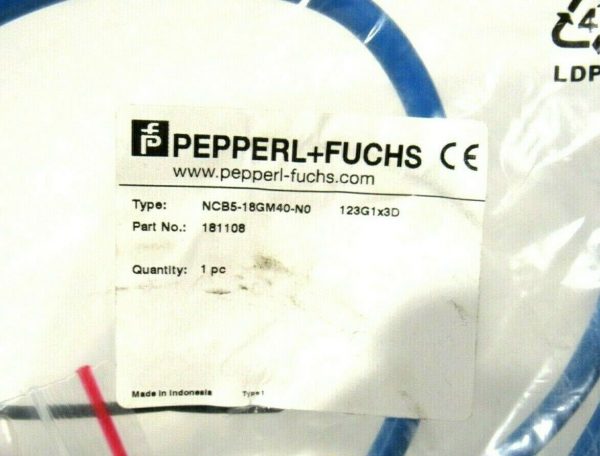NEW PEPPERL & FUCHS NCB5-18GM40-N0 PROXIMITY SWITCH 181108 NCB518GM40N0 - Image 3