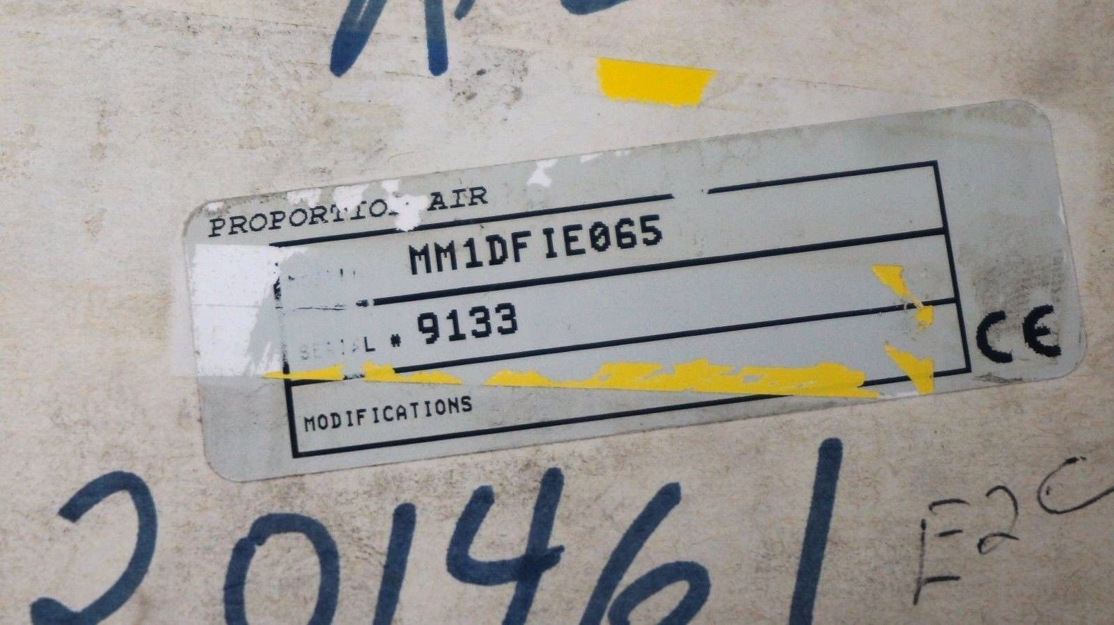 NEW PROPORTION AIR MM1DFIE065 PNEUMATIC CONTROL VALVE - Image 3