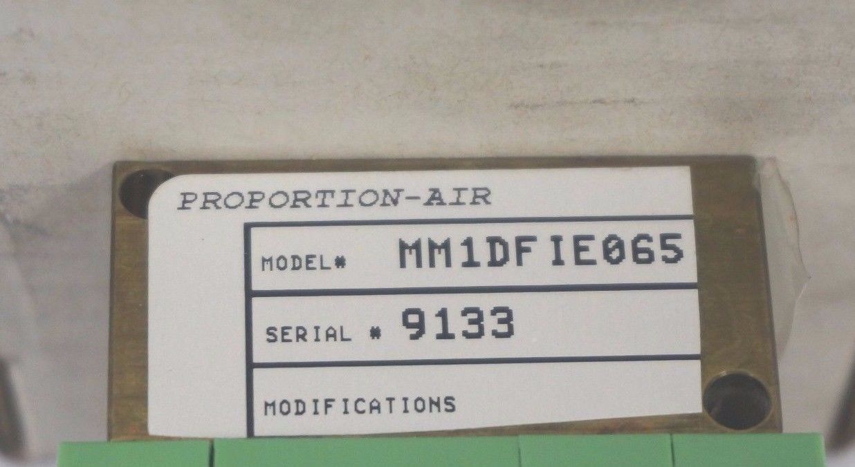 NEW PROPORTION AIR MM1DFIE065 PNEUMATIC CONTROL VALVE - Image 5