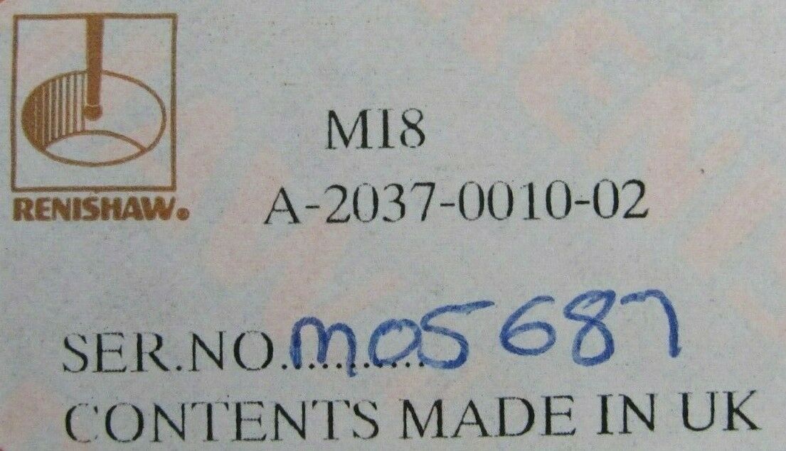 NEW RENISHAW TS27R TOOL SETTING KIT A-2008-0435 W/ M18 INTERFACE A-2037-0010-02 - Image 5