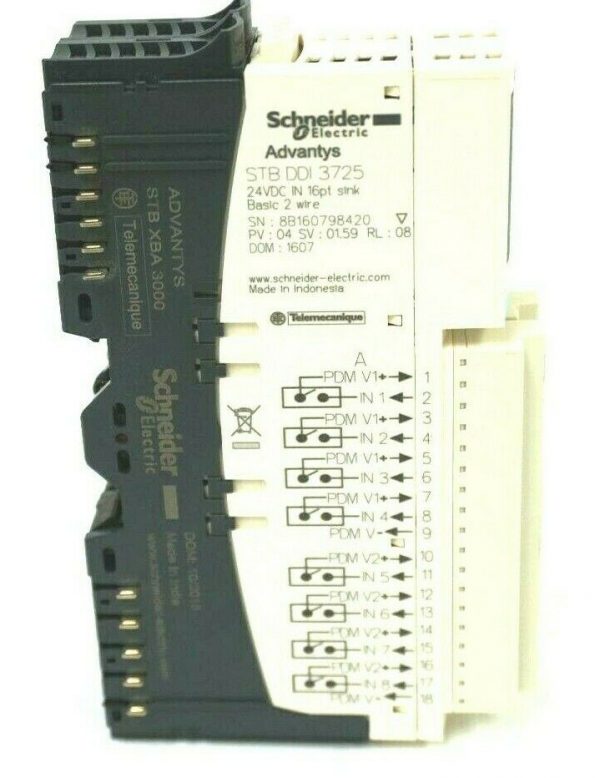 NEW SCHNEIDER ELECTRIC STBDDI3725KS INPUT MODULE - Image 4
