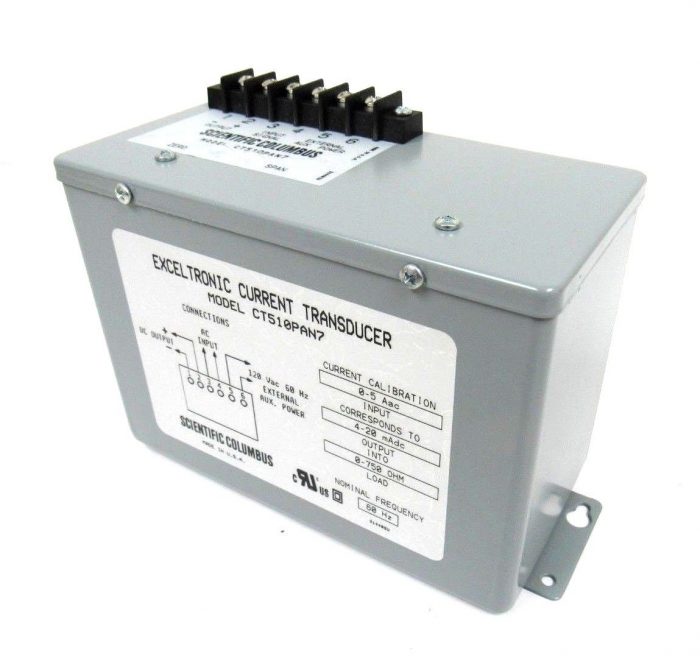 NEW SCIENTIFIC COLUMBUS CT510PAN7 CURRENT TRANSDUCER