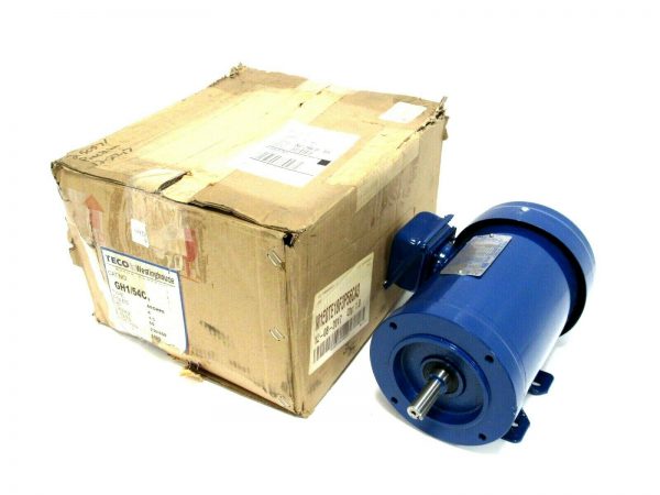 NEW TECO WESTINGHOUSE GH1/54C MOTOR 1.5HP 230/460V 1800RPM 5/8" DIA. AEGHPE-10C