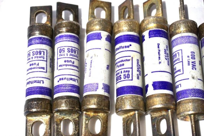 22 NEW LITTELFUSE L60S 50 SEMICONDUCTOR BLADE FUSES L60S50 - SB ...