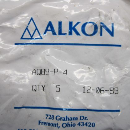 NEW ALKON AQ89-P-4  FITTING LOT OF 5