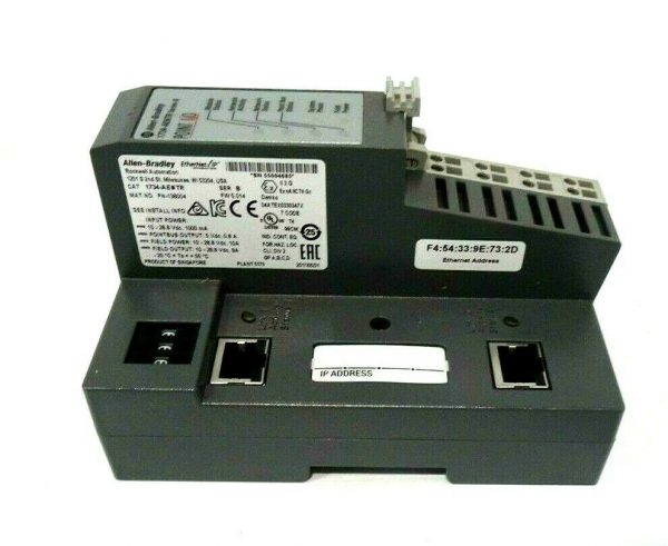 NEW ALLEN BRADLEY 1734-AENTR DUAL PORT NETWORK ADAPTOR SER.B 1734AENTR - Image 3