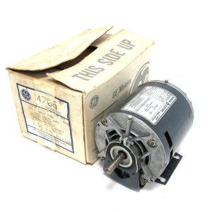 NEW GENERAL ELECTRIC 4706 FAN MOTOR 1/3HP 115V 1/2" DIA.