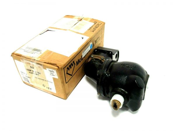 NEW ITT MCDONNELL & MILLER 63 LOW WATER CUT OFF 142400