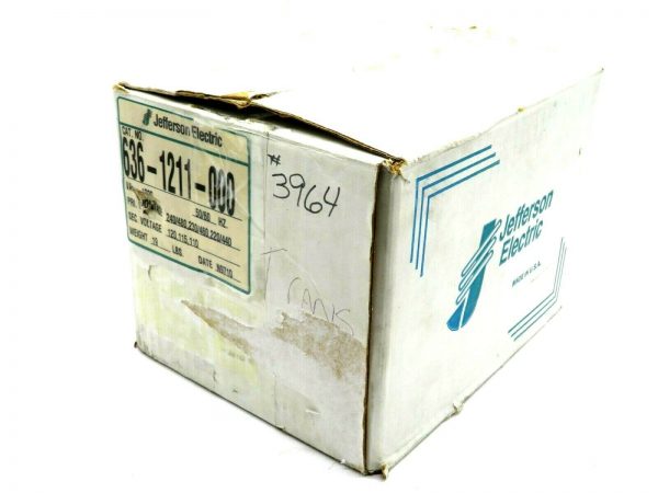 NEW JEFFERSON ELECTRIC 636-1211-000 TRANSFORMER 1000VA 6361211000