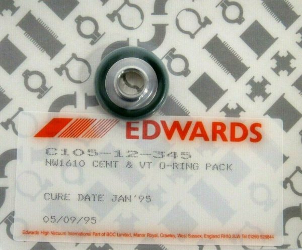 NEW LOT OF 11 EDWARDS C105-12-345 CENTERING RING & O-RING PACK NW1610 C10512345 - Image 3