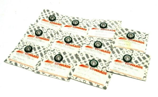 NEW LOT OF 11 EDWARDS C105-12-345 CENTERING RING & O-RING PACK NW1610 C10512345