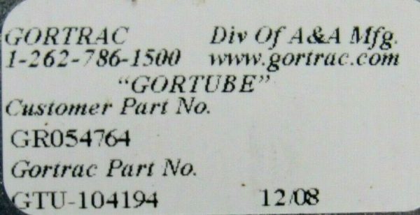 NEW LOT OF 2 GORTRAC GTU-104194 GORTUBE CABLE AND HOSE CARRIER GTU104194 22' - Image 4