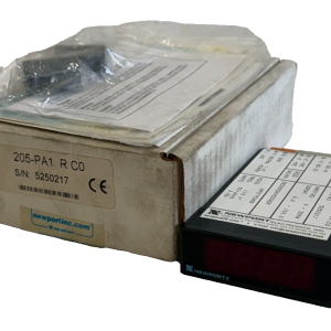 NEW NEWPORT ELEC. 205-PA1-R-C0 DIGITAL PROCESS PANEL METER 115VAC 205PA1RC0