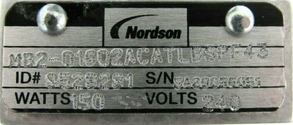 NEW NORDSON K850003 GLUE GUN APPLICATOR MB2-01602ACATLBSPF43-000000 - Image 4