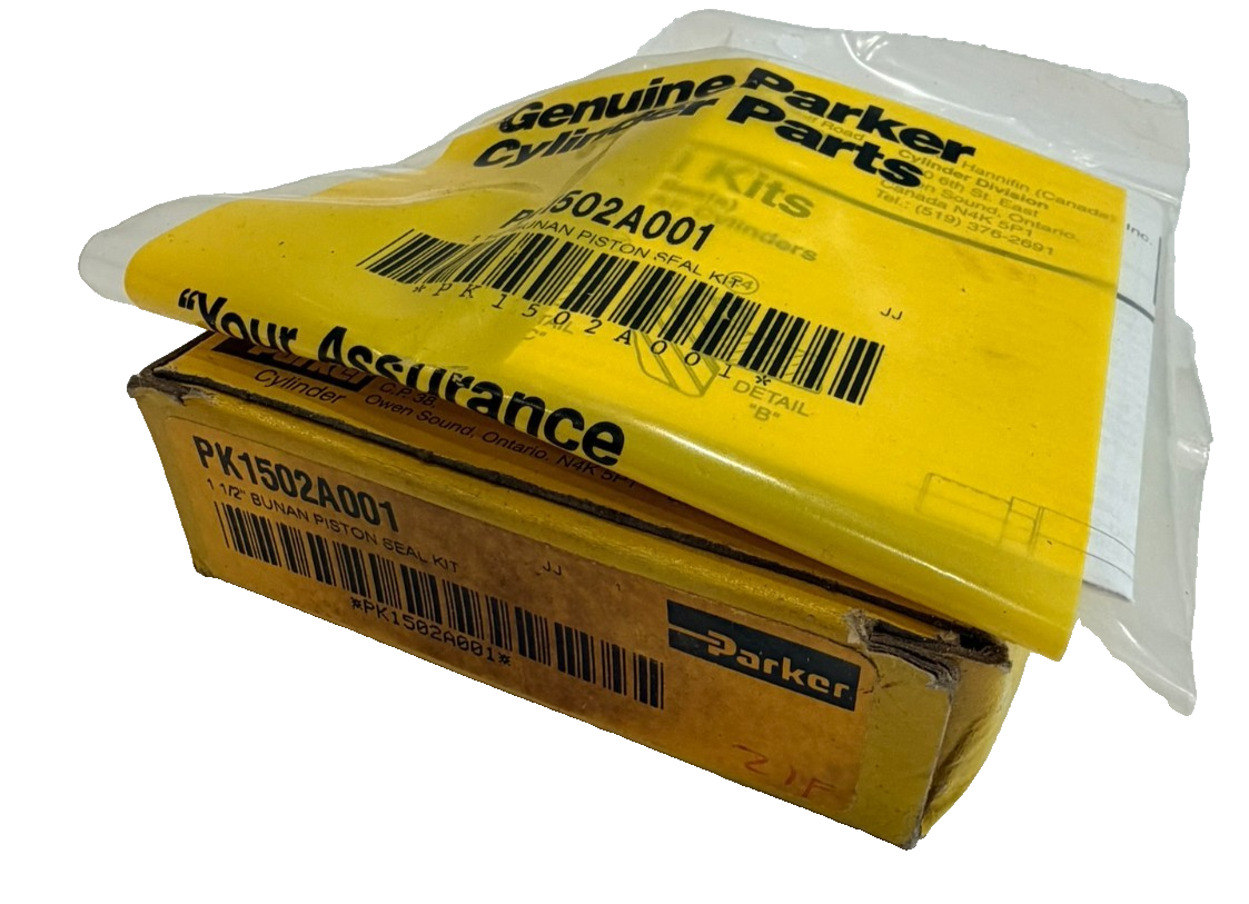 NEW PARKER PK1502A001 BUNAN PISTON SEAL KIT 1 1/2" - Image 3
