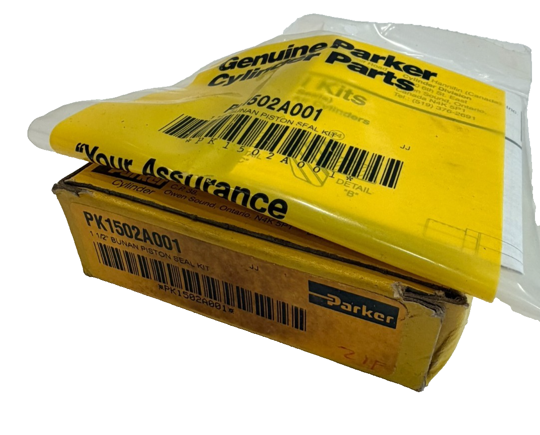 NEW PARKER PK1502A001 BUNAN PISTON SEAL KIT 1 1/2"