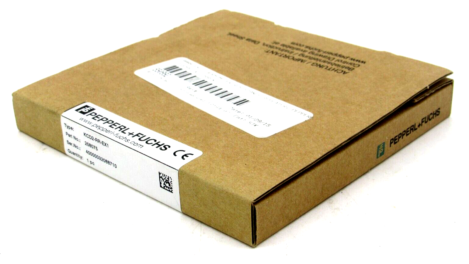 NEW PEPPERL & FUCHS 258075 THERMOMETER RESISTANCE REPEATER KCD2-RR-EX1