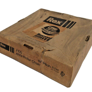 NEW REXNORD 100 ANSI ROLLER CHAIN 10' 1-1/4" PITCH
