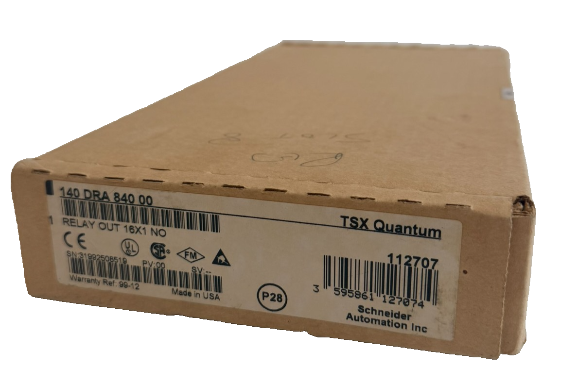 NEW SCHNEIDER AUTOMATION 140 DRA 840 00 DISCRETE OUTPUT MODULE 140DRA84000