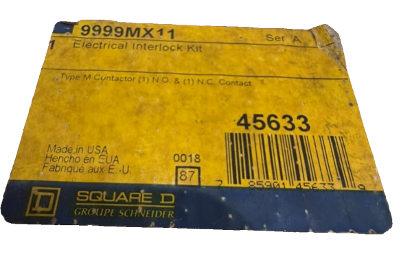 NEW SQUARE D 9999MX11 ELECTRICAL INTERLOCK KIT SER.A - SB Industrial ...