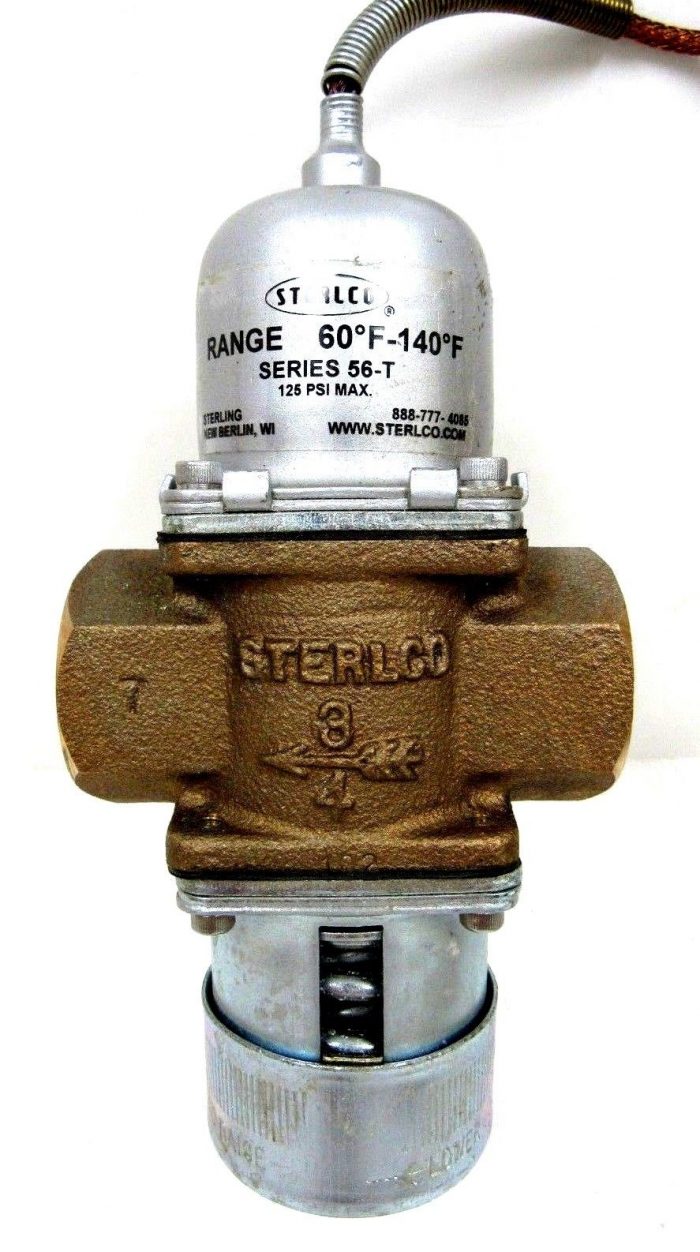 NEW STERLCO 56-T TEMPERATURE CONTROL VALVE 3/4" 56T - Image 3