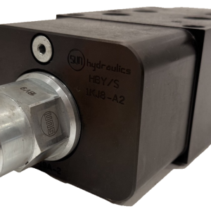 NEW SUN HYDRAULICS HBY/S 1KJ8-A2 HYDRAULIC SANDWICH MANIFOLD VALVE HBYS 1KJ8A2