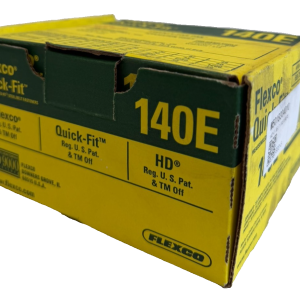 NEW TWENTY FIVE PAK FLEXCO QUICK-FIT 140E STEEL BELT FASTENERS W/PILOTED BOLT